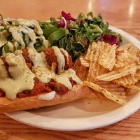 Meatball sandwich at Plant Cafe & Kitchen - Itaewon in Seoul