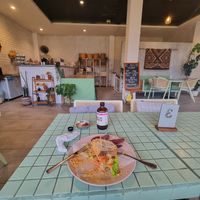 So much food. Amazing at The Sloth in Canggu