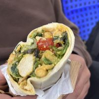 "Chicken"-Wrap at Haferkater - Hbf Frankfurt am Main in Frankfurt