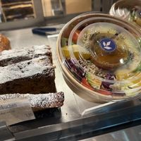 salad & cake  at Haferkater - Hbf Frankfurt am Main in Frankfurt