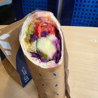 Falafel Wrap at Haferkater - Hbf Frankfurt am Main in Frankfurt