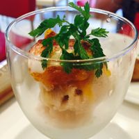 Soy ice cream at Hanada Rosso in Tokyo