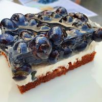 Blueberry cake at Bäcker Göing in Hameln