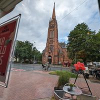 Aussicht von innen at Bäcker Göing - Bödekerstr 32 in Hannover