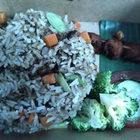 Petai fried rice at Warung Ijo in Central Singapore
