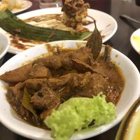 Lion mane rendang  at Warung Ijo in Central Singapore