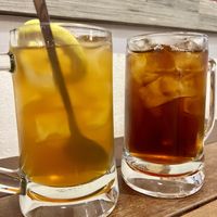 Iced drinks   at Warung Ijo in Central Singapore