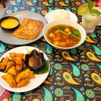 Order dishes at Warung Ijo in Central Singapore