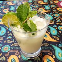Freshly squeezed Lime Juice at Warung Ijo in Central Singapore
