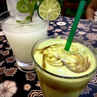 Lime Juice and Avocado Smoothie   at Warung Ijo in Central Singapore