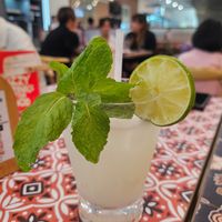 Fresh squeeze lime juice ~ 12/10/24 at Warung Ijo in Central Singapore