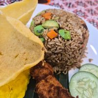 My favourite petai fried rice at Warung Ijo in Central Singapore