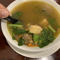 Bakso Soup at Warung Ijo in Central Singapore