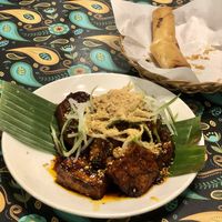 BBQ tofu at Warung Ijo in Central Singapore