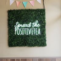 Cute sign at Yaya Tea in Chapel Hill