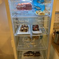 Vegan cakes  at Serendipities in Dundee