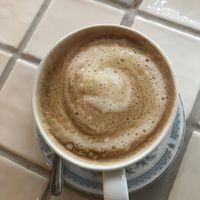 Vanilla Latte with Soya at Serendipities in Dundee