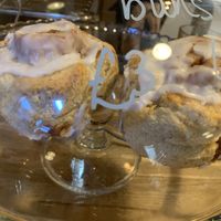 Cinnamon buns   at Serendipities in Dundee