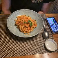 Vegetable pasta at Amfora in Dubrovnik