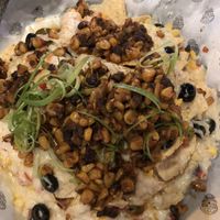 Vegan nachoes  at Blanco in Calgary