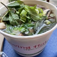 Pho at Loving Hut in San Jose