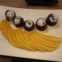 Black rice with mango at The ThongLor Thai Restaurant in San Francisco