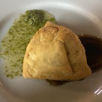 Veggie samosas   at Kebab & Curry in Madison