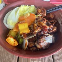 Checked and it’s vegan   at Disney - Tangled Tree Tavern  in Shanghai