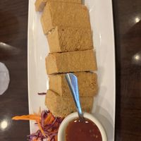 fried tofu! at Pad Thai in St Louis