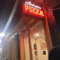 Front door   at Artistic Pizza in New York City