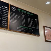   at Artistic Pizza in New York City