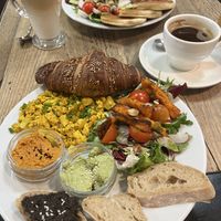 Vegan breakfast  at Fitagain in Krakow