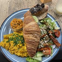 Vegan power breakfast   at Fitagain in Krakow