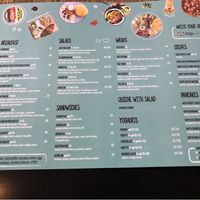 Food  at Fitagain in Krakow