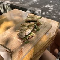 Brot mit Tofu und Pilzen   at SoLeb'icH in Bad Kissingen