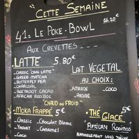 Three different plant milks available   at Version Originale in Porto-vecchio