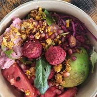 Vegan Buddha Bowl at Brasserie L'Instant in Ajaccio