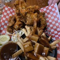 The Definitely-not-chicken  at Rusty's at Blue in The Blue Mountains