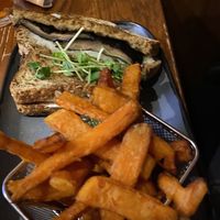 Grilled cheese  at Rusty's at Blue in The Blue Mountains