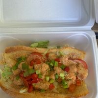 Lobster roll  at Grass VBQ Joint - Cloud Kitchen in Decatur