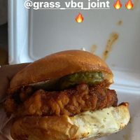 Nashville Chicken #Veganuary at Grass VBQ Joint - Cloud Kitchen in Decatur