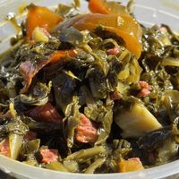 Southern Style Greens at Grass VBQ Joint - Cloud Kitchen in Decatur
