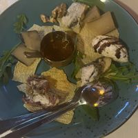 vegan cheese platter   at Rocca Ja in Castelsardo
