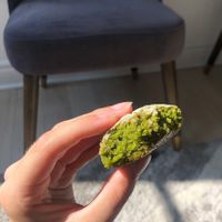 Matcha cookie at Leaves House || in Montreal