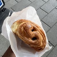 Chocolate croissant   at Leaves House || in Montreal