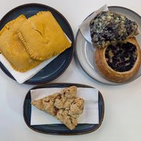 Hand pies, scones, Danish at Leaves House || in Montreal