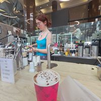 Mocca et scone at Leaves House || in Montreal