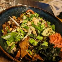 'Chicken' noodles at Bracka 20 in Warsaw