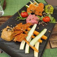 Dip starter at Urban & Veggie in Dubrovnik