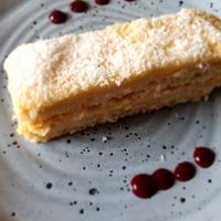 Rafaello cake - wonderful! at Urban & Veggie in Dubrovnik